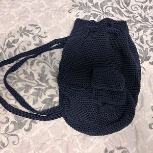 Navy The Sak Backpack Purse